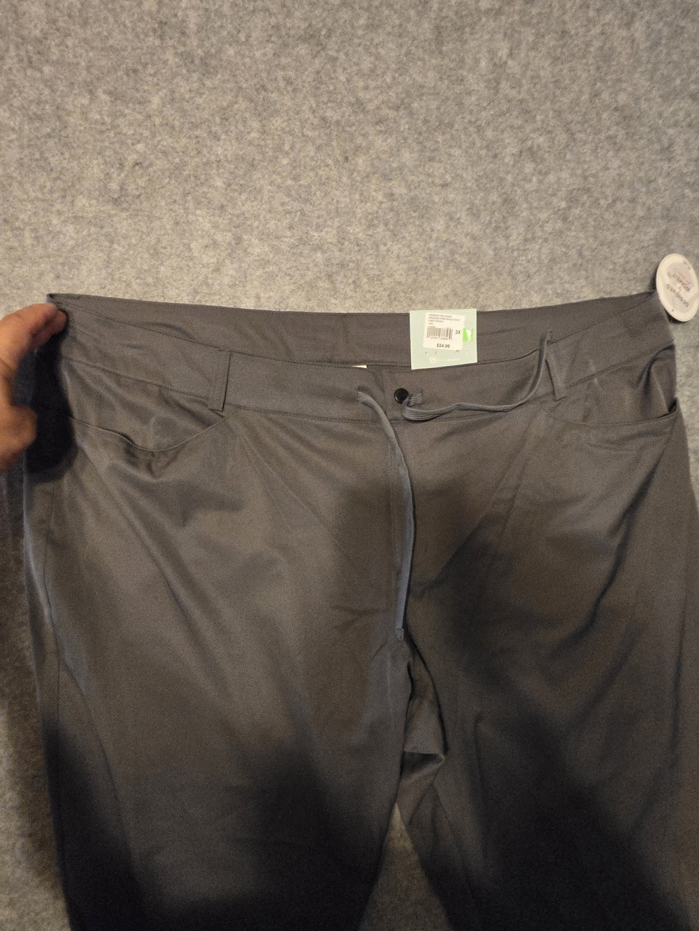 Magellan Outdoors Women's Charcoal Straight Leg Performance Pants